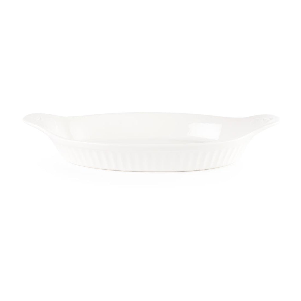 Churchill Oval Eared Dishes 190mm (Pack of 6) - P769 Churchill Super Vitrified Churchill   