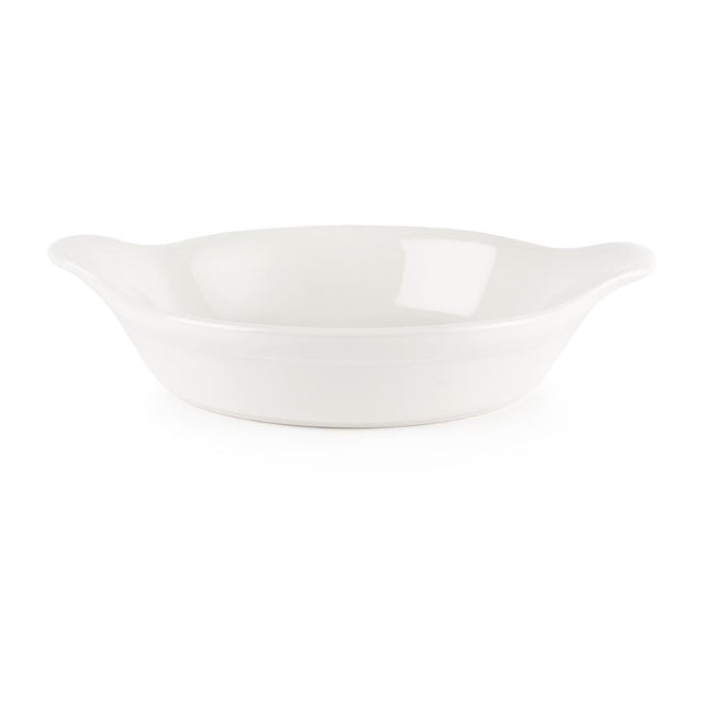 Churchill Round Eared Shirred Egg Dishes 180mm (Pack of 6) - P771 Churchill Super Vitrified Churchill   