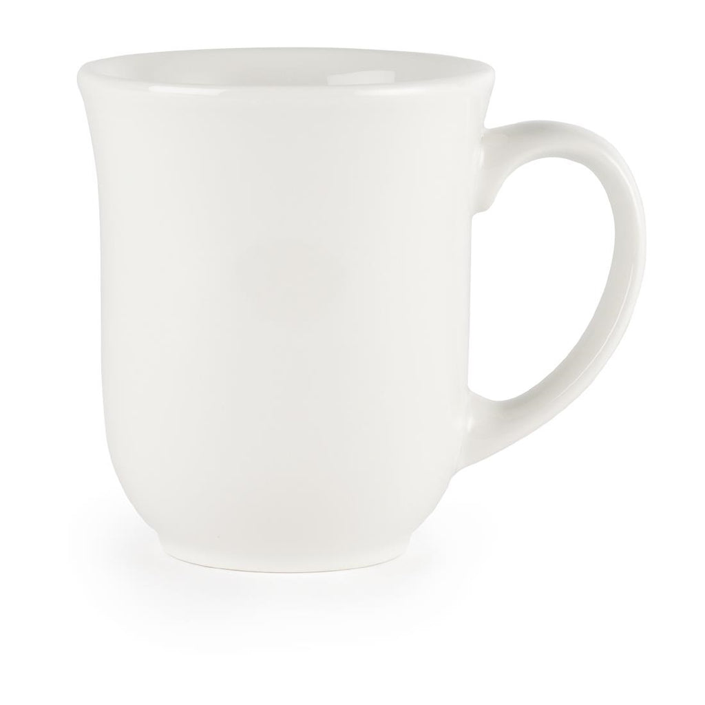 Churchill Whiteware Elegant Mugs 284ml (Pack of 24) - P847 Churchill Super Vitrified Churchill   