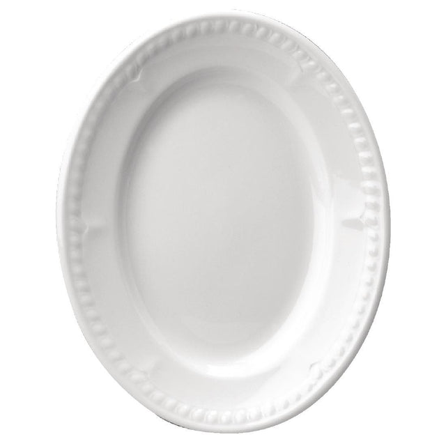 Churchill Buckingham Oval Platters 309mm (Pack of 12) - P860 Churchill Super Vitrified Churchill   