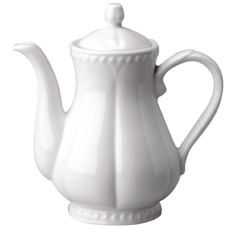 Churchill Buckingham White Coffee Pots 568ml (Pack of 4) - P866 Churchill Super Vitrified Churchill   