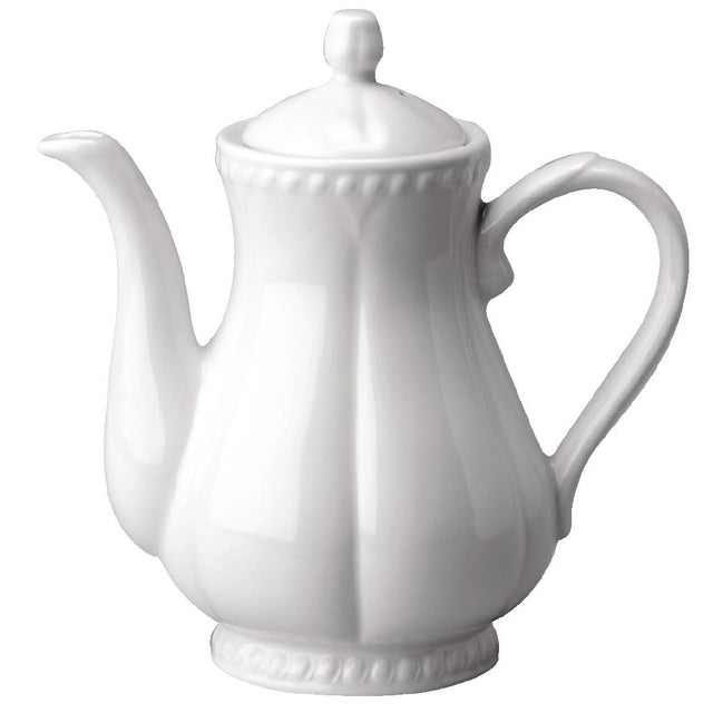 Churchill Buckingham White Coffee Pots 568ml (Pack of 4) - P866 Churchill Super Vitrified Churchill   