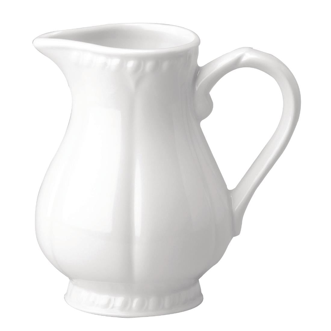 Churchill Buckingham White Milk Jugs 284ml (Pack of 4) - P870 Churchill Super Vitrified Churchill   