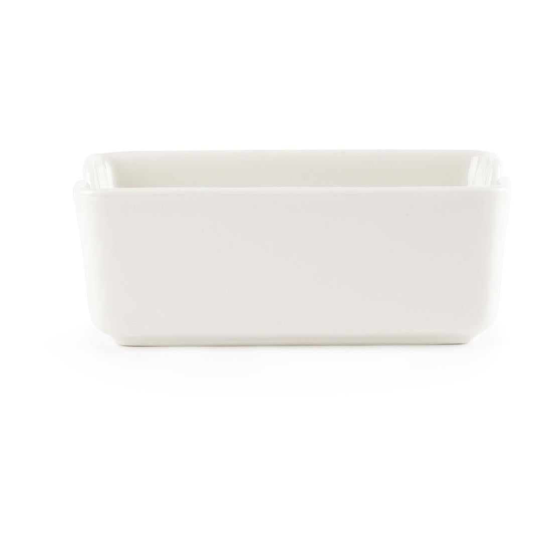 Churchill Plain Whiteware Sugar Sachet Holders (Pack of 6) - P875 Churchill Super Vitrified Churchill   