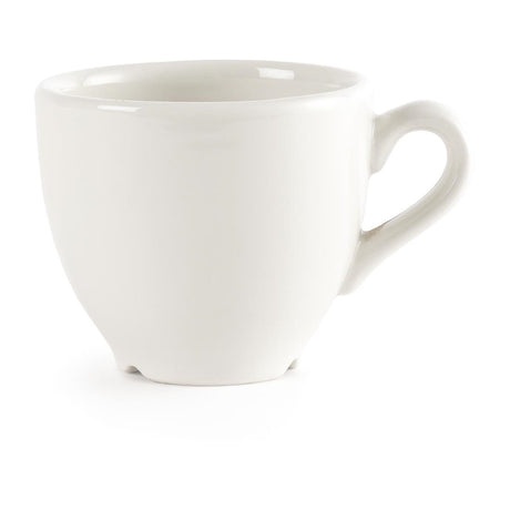 Churchill Plain Whiteware Espresso Cups 85ml (Pack of 24) - P880 Cups and Mugs Churchill