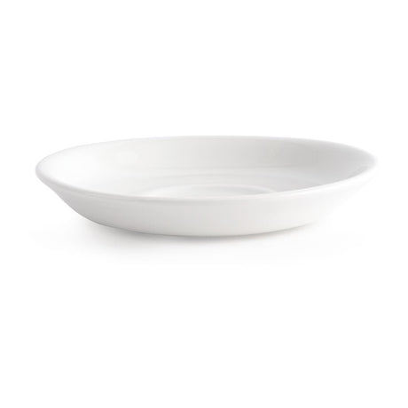 Churchill Plain Whiteware Saucers 114mm (Pack of 24) - P881 Churchill Super Vitrified Churchill   