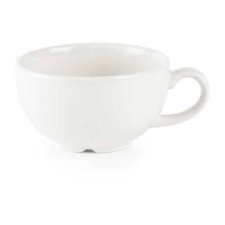 Churchill Plain Whiteware Cappuccino Cups 227ml (Pack of 24) - P882 Cups and Mugs Churchill