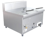 Parry 7.5L Propane Gas Table Top Fryer Single Tank 2 Basket Mobile Catering | AGF/P Countertop Gas Fryers Parry