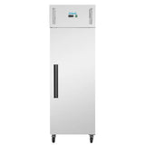 Polar G-Series Forced Air Upright Freezer 600Ltr Stainless Steel | PG593 Refrigeration Uprights - Single Door Polar