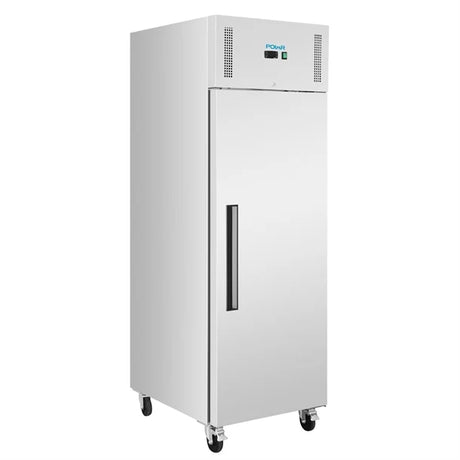 Polar G-Series Forced Air Upright Freezer 600Ltr Stainless Steel | PG593 Refrigeration Uprights - Single Door Polar