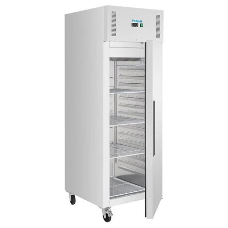 Polar G-Series Forced Air Upright Freezer 600Ltr Stainless Steel | PG593 Refrigeration Uprights - Single Door Polar