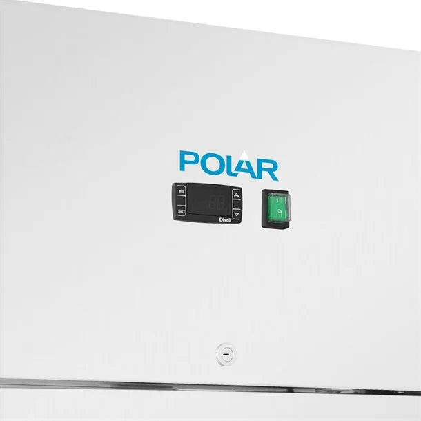 Polar G-Series Forced Air Upright Freezer 600Ltr Stainless Steel | PG593 Refrigeration Uprights - Single Door Polar