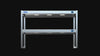 Nordstar Heated Gantry Double Tier Chefs Rack Overshelf 1200mm 6 Quartz Lamp | DTG1200 Heated Gantry Chef's Rack Nordstar