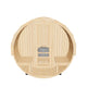 Empire Kove Spruce Barrel Sauna with Front Porch & 6kW Electric Heater | 3–4 Person Outdoor Cabin | KOVE-BAR4 Outdoor Barrel Electric Heated Saunas KOVE