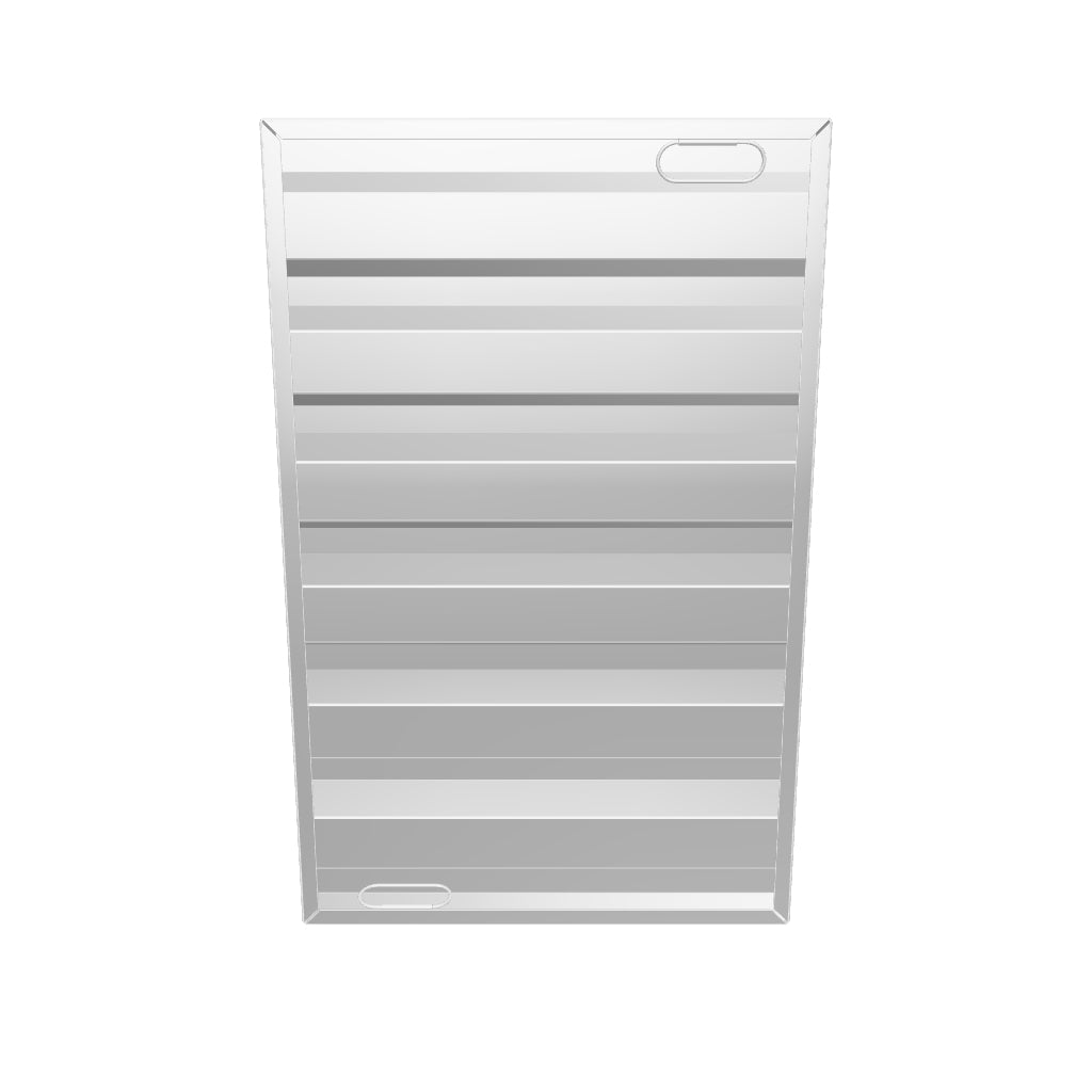 Empire Canopy Grease Baffle Stainless Steel Filter - A01934 Stainless Steel Canopy Baffle Filters Empire