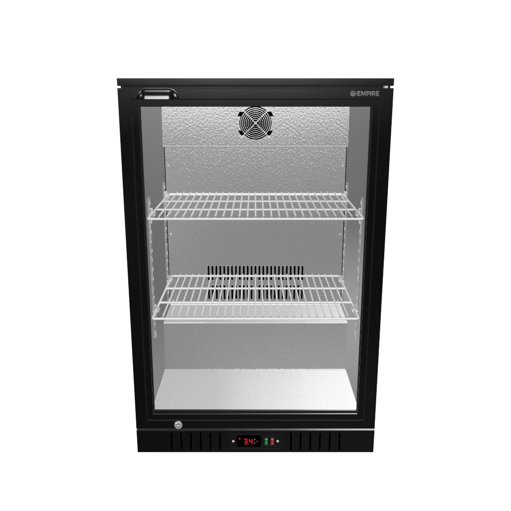 Empire Single Door 138L Bottle Cooler – Hinged Door Commercial Back Bar Fridge | CL-130H