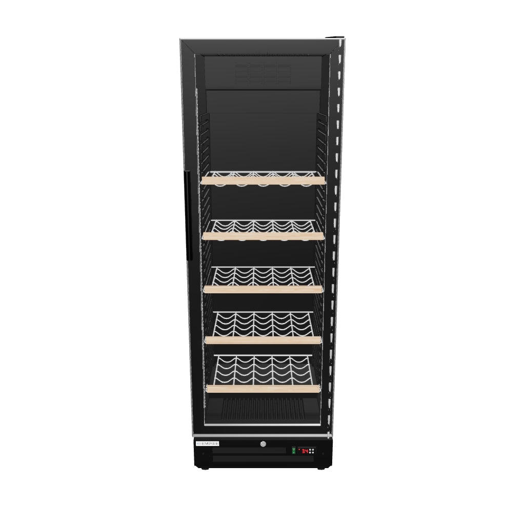 Empire Single Door Upright Wine Cooler – Commercial Display Fridge | CL-375WD Wine Coolers Empire