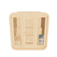 Kove 3-4 Person Spruce Cube Sauna with Front Porch & 6kW Electric Heater | KOVE-CUBE4 Outdoor Cube Saunas Kove Designs