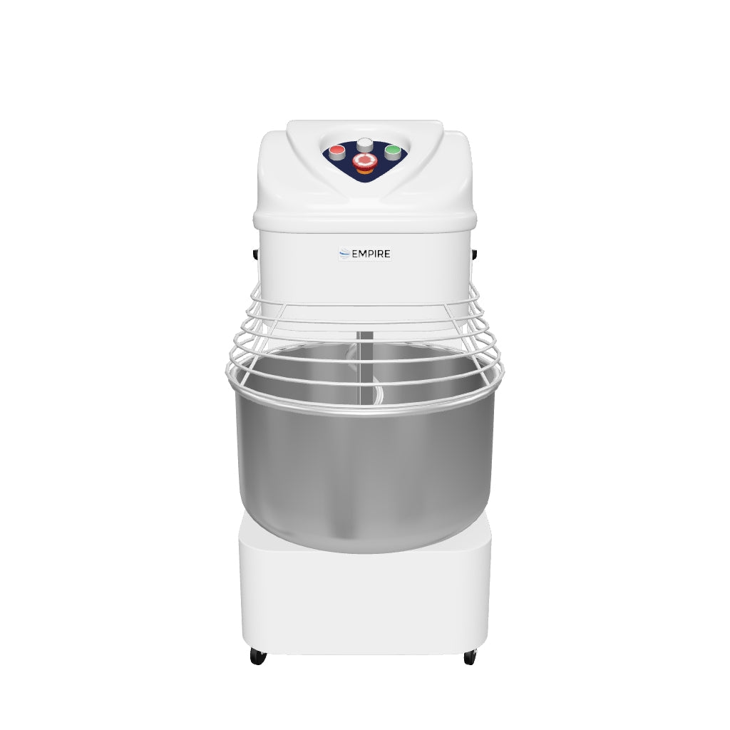 Empire Twin Speed Spiral Double Motion Dough Mixer 33 Litre / 25kg Kneading - EMP-DM-35 Variable Speed Dough Mixers Empire