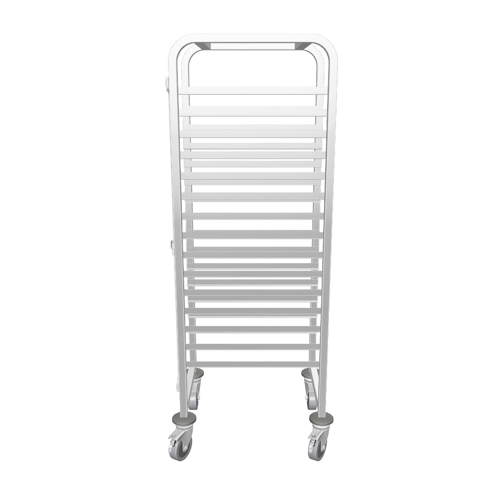 Empire Stainless Steel GN 1/1 Racking Trolley 15 Tier - GNT-15T GN & Racking Trolleys Empire