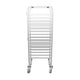 Empire Stainless Steel GN 1/1 Racking Trolley 15 Tier - GNT-15T GN & Racking Trolleys Empire
