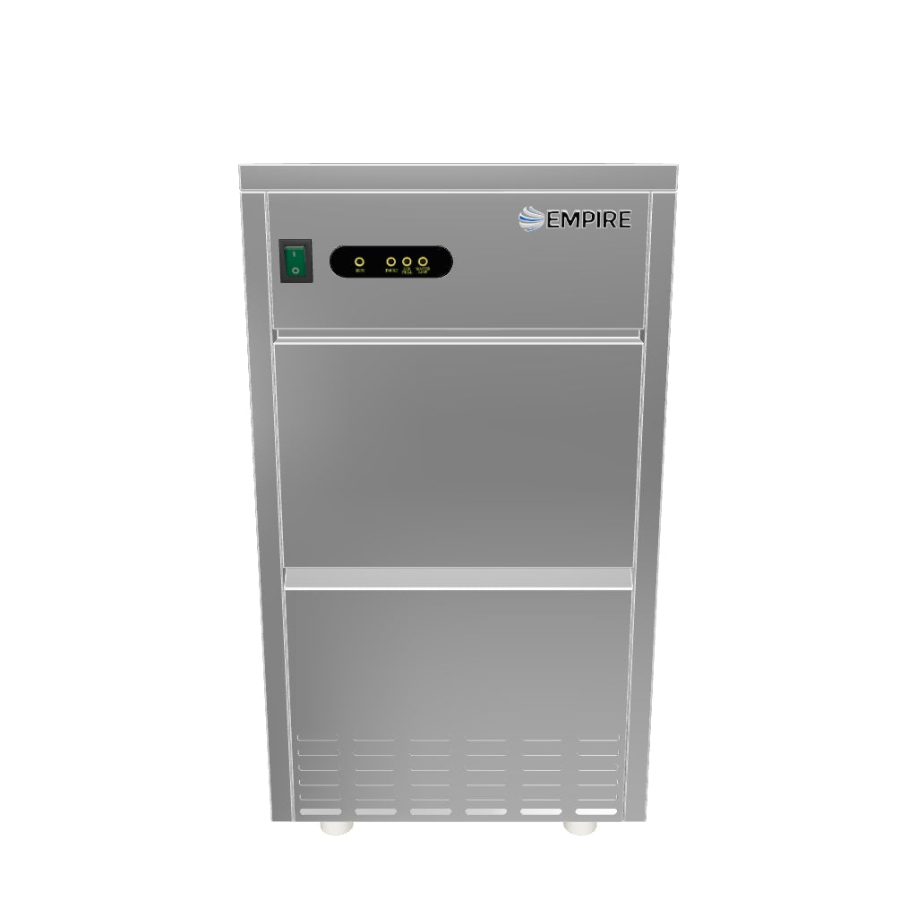 Empire 24kg Commercial Bullet Ice Machine with 5kg Storage – Undercounter Ice Maker | EMP-IM24B Ice Machines Empire