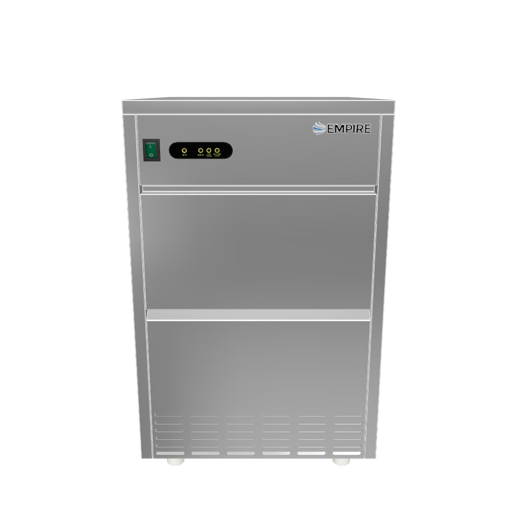 Empire 28kg Commercial Bullet Ice Machine with 7kg Storage – Undercounter Ice Maker | EMP-IM28B Ice Machines Empire