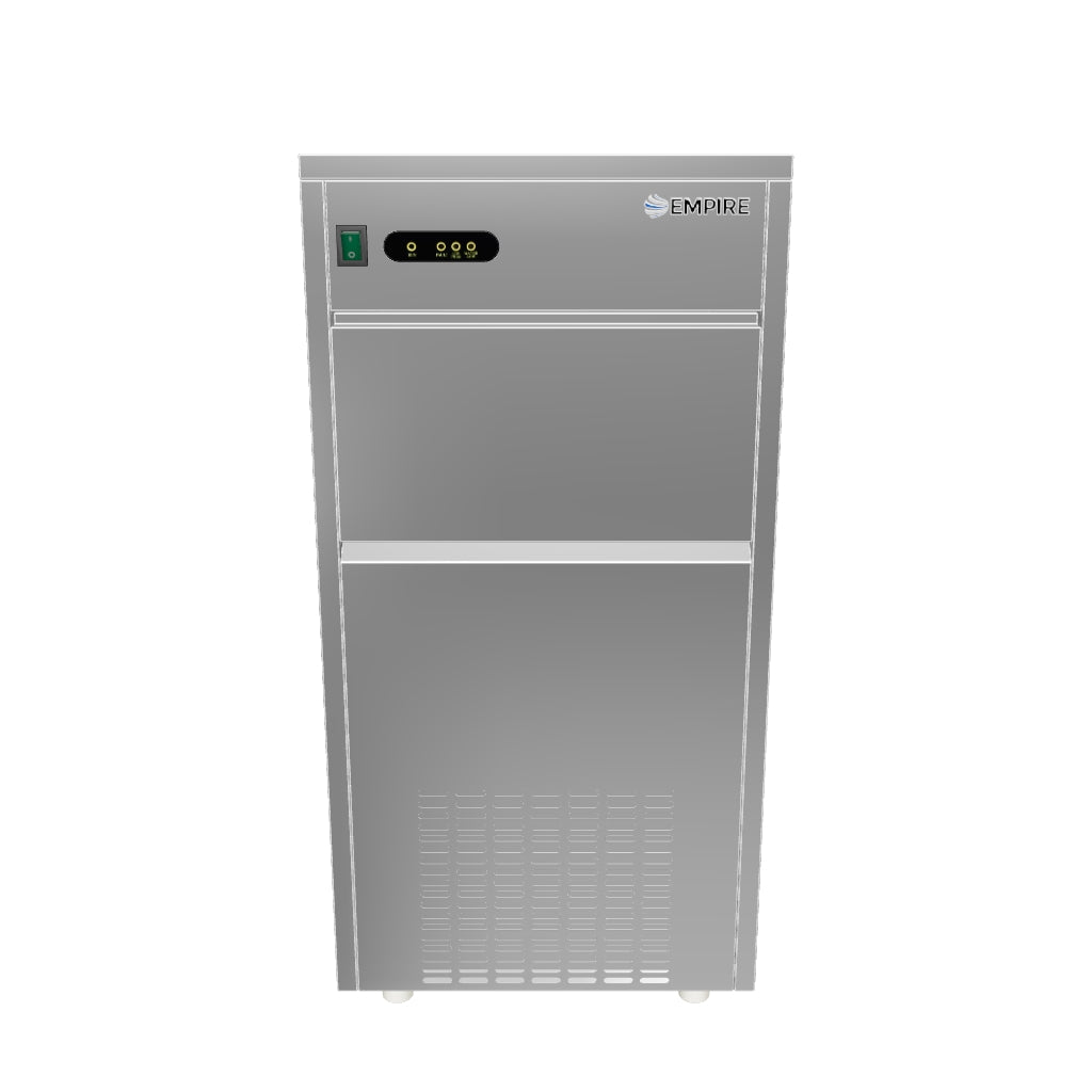 Empire 50kg Commercial Bullet Ice Machine with 13kg Storage – Undercounter Ice Maker | EMP-IM50B Ice Machines Empire
