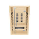 Empire Kove 2-Person Infrared Sauna Cabin – Hemlock Wood, Glass Front, Bluetooth & Full Spectrum Heating | KOVE-INF2 Indoor Infrared Saunas Kove Designs