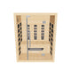 Empire Kove 3-Person Infrared Sauna Cabin – Hemlock Wood, Glass Front, Bluetooth & Full Spectrum Heating | KOVE-INF3 Indoor Infrared Saunas Kove Designs