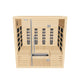 Kove 4 Person Infrared Sauna Cabin – Hemlock Wood, Glass Front, Bluetooth & Full Spectrum Heating | KOVE-INF4 Indoor Infrared Saunas Kove Designs