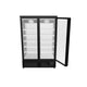 Empire Upright Display Freezer 810L Double Glass Door Commercial White Interior | EMP-KDF-P1373TG-W Refrigeration Uprights - Double Door Empire
