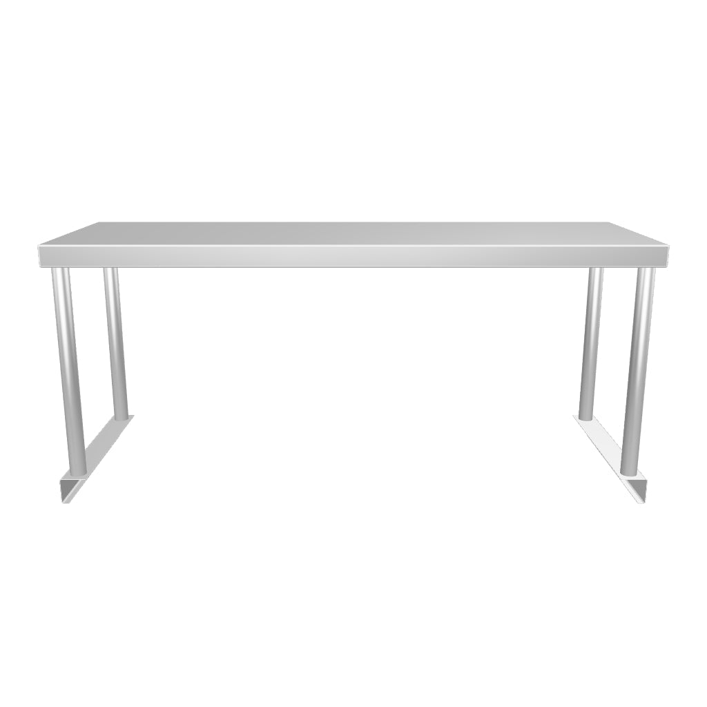 Empire Stainless Steel Single Tier Overshelf 900mm | Commercial Kitchen Table Gantry | OS-900 Stainless Steel Over Shelves Empire