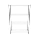 Empire 4-Tier Heavy-Duty Wire Shelving Unit | 1200mm Wide, 120kg Per Shelf Storage Rack – RACK-1200 Chrome Wire Shelving and Racking Empire