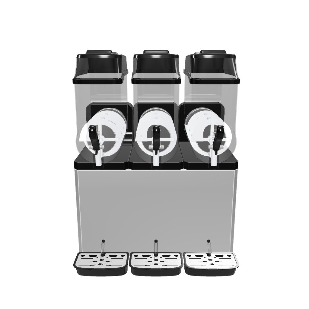 Empire Triple Tank Slush Machine – 3 x 12L Commercial Frozen Drink Maker - Fast Cool & Easy Clean | EMP-SLUSH3 Slush Machines Empire