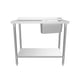 Empire Stainless Steel Single Bowl Sink 1000mm Wide Left Hand Drainer - EMP-SSWTS-1000L