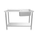 Empire Stainless Steel Single Bowl Sink 1200mm Wide Left Hand Drainer - EMP-SSWTS-1200L Single Bowl Sinks Empire