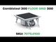 Combisteel Kitchen Drainage Floor Gully 300 x 300mm Fixed Horizontal - 7075.0100 Kitchen Floor Gullies & Grids Combisteel