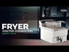 Combisteel Electric Counter Top Fryer Single Tank 8 Litre - 7455.1000