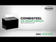 Combisteel Java Ice Cream Counter Display Freezer 8 x 5 Litre Black - 7472.0129 Ice Cream Display Freezers Combisteel