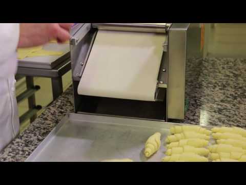 Rollero Croissant Rolling Machine - 19.RL2 Dough & Pastry Sheeters Rollero