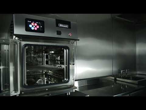 Blizzard Compact Combi Oven – 4 x GN 1/1 Grid Commercial Combination Oven | CTDT104E Combination Ovens Blizzard
