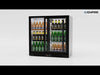 Empire Core Double Door 208L Bottle Cooler – Sliding Door Commercial Back Bar Fridge | CL-210S-P Double Door Bottle Coolers Empire