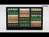 Empire Triple Door 330L Bottle Cooler – Sliding Door Commercial Back Bar Fridge | CL-320S Triple Door Bottle Coolers Empire