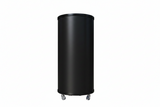 Empire Drinks Can Bottle Dump Impulse Barrel Mobile Cooler Black - EMP-CC77 Single Door Bottle Coolers Empire