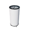 Empire Drinks Can Bottle Dump Impulse Barrel Mobile Cooler White - EMP-CC77 Single Door Bottle Coolers Empire