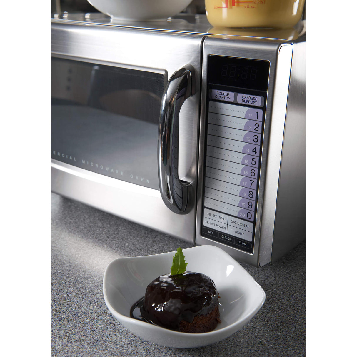 Sharp R21AT Commercial Microwave Oven – 1000W | Touch Control, 20 Presets, Express Defrost | 3-Year Warranty Microwaves SHARP