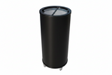 Empire Drinks Can Bottle Dump Impulse Barrel Mobile Cooler Black - EMP-CC77 Single Door Bottle Coolers Empire