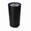 Empire Drinks Can Bottle Dump Impulse Barrel Mobile Cooler Black - EMP-CC77 Single Door Bottle Coolers Empire