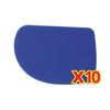 Vogue Bulk Buy Plastic Scrapers (Pack of 10) - S006  Vogue   